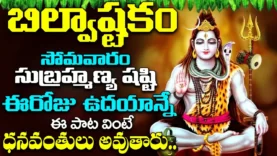 సోమవారం ఉదయాన్నే శివుని బిల్వాష్టకం వింటే ఐశ్వర్యవంతులు అవుతారు Shiva Bilwashtakam Shritv